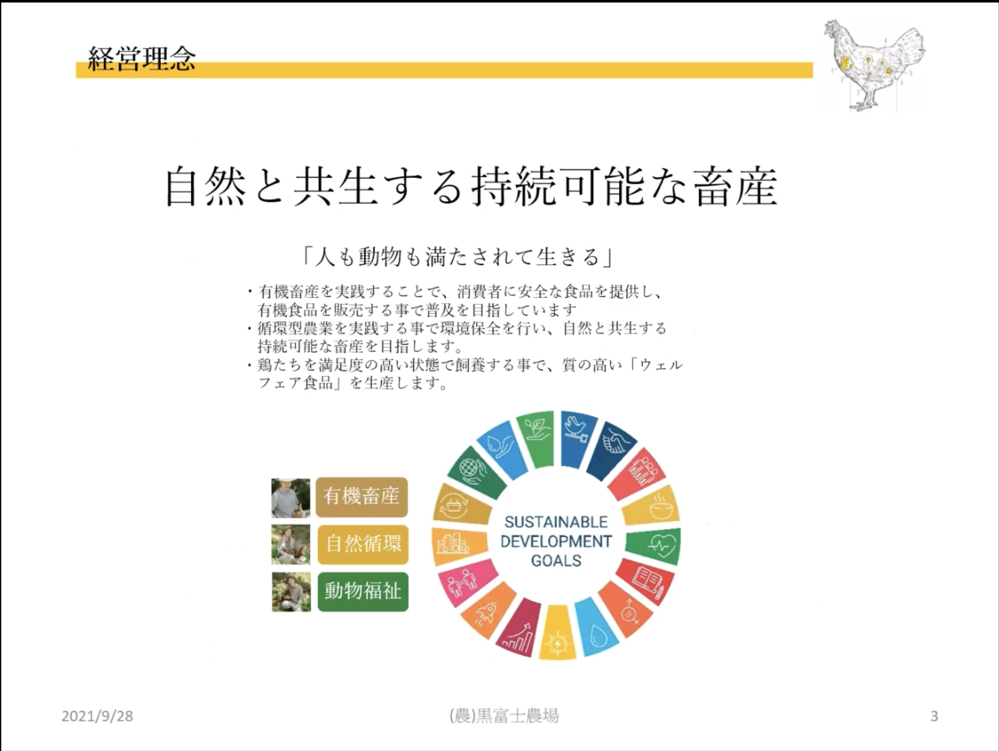 山梨県甲斐市 日本初のオーガニック卵